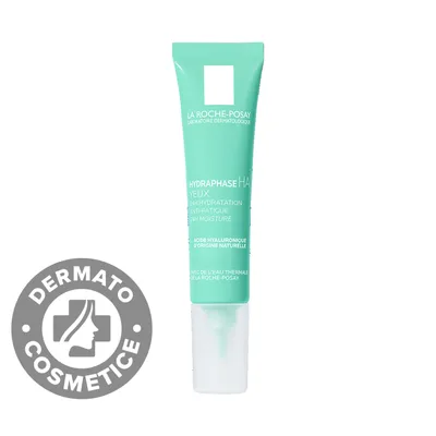 Gel-crema contur ochi intens hidratanta Hydraphase, 15ml, La Roche-Posay