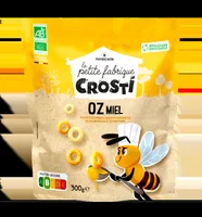 Ineluse expandate bio cu miere pentru copii, 300g, Crosti