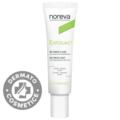 Crema BB anti-imperfectiuni Exfoliac Clair, 30ml, Noreva