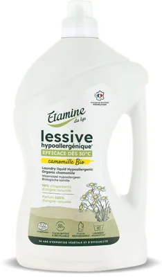 Detergent bio hipoalergenic pentru rufe cu parfum de musetel, 2000ml, Etamine