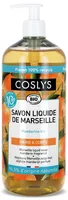 Sapun lichid si gel de dus bio de Marsilia cu mandarine, 1000ml, Coslys