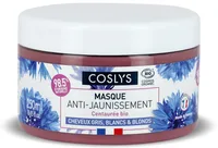 Masca bio anti-ingalbenire par alb gri sau blond cu extract de albastrele, 250ml, Coslys