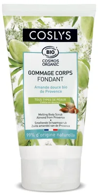 Scrub bio pentru corp cu migdale dulci, 150g, Coslys