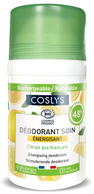 Deodorant bio energizant cu parfum de lamaie, 50ml, Coslys