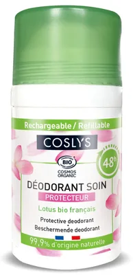 Deodorant bio protector cu parfum de flori de lotus, 50ml, Coslys