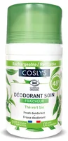 Deodorant bio proaspat cu parfum de ceai verde si menta, 50ml, Coslys