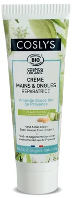 Crema bio de maini si unghii cu migdale dulci, 50ml, Coslys