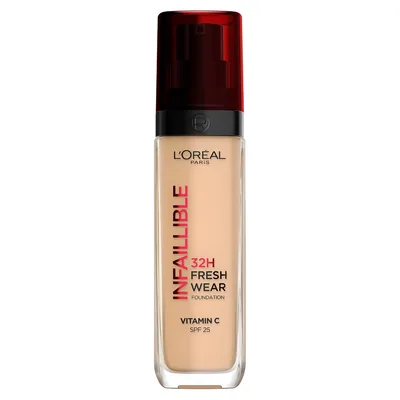 Fond de ten rezistent la transfer Infaillible 32h Fresh Wear 210 Cool Rose, 30ml, L'Oreal Paris