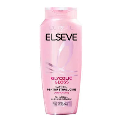 Sampon pentru stralucirea parului Glycolic Gloss, 250ml, Eleseve