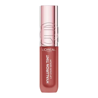 Luciu de buze hidratant Hyaluron Tint Lip Stain Serum Nr. 640 Tea Time Medium, 5ml, L'oreal Paris