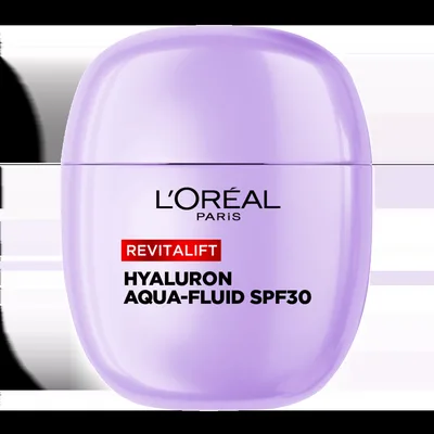 Fluid hidratant cu factor de protectie solara SPF30 Revitalift Hyaluron Aqua, 40ml, L'Oreal Paris