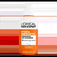 Gel de curatare Hydra Energetic cu vitamina C si ceramide, 260ml, L'oreal Men Expert