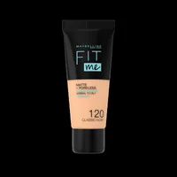 Fond de ten Matte & Poreless 120 Classic Ivory Fit Me, 30ml, Maybelline