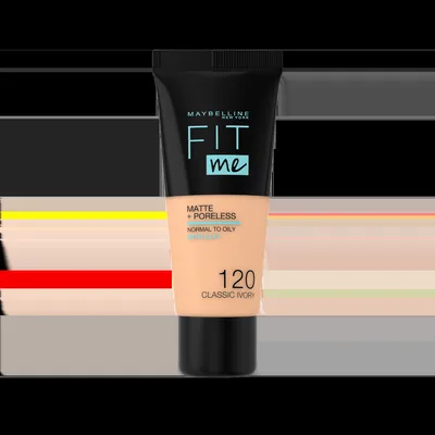 Fond de ten Matte & Poreless 120 Classic Ivory Fit Me, 30ml, Maybelline
