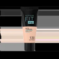 Fond de ten Matte & Poreless 130 Buff Beige Fit Me, 30ml, Maybelline