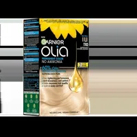 Vopsea de par permanenta fara amoniac 110 Super Light Natural Blonde Olia, 174ml, Garnier