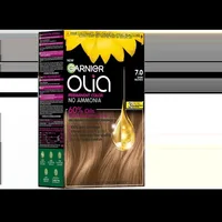 Vopsea de par permanenta fara amoniac 7.0 Dark Blonde Olia, 174ml, Garnier