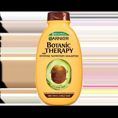 Sampon pentru parul uscat ondulat si cret Botanic Therapy Avocado Oil, 400ml, Garnier