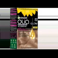 Vopsea de par permanenta fara amoniac 8.12 Iridescent Blonde Olia, 174ml, Garnier