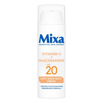 Crema anti-pete pigmentare cu SPF20 pentru tenul sensibil, 50ml, Mixa