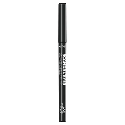 Creion de ochi Scandal'eyes 001 Intense Black, 4.37g, Rimmel London
