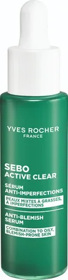 Ser anti-imperfectiuni Sebo Active Clear, 30ml, Yves Rocher