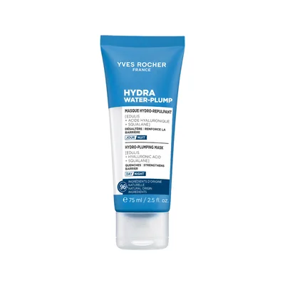 Masca hidratanta revitalizanta pentru ten Hydra Water-Plump, 75ml, Yves Rocher
