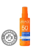 Spray invizibil cu protectie solara SPF50+ fara parfum Bariesun, 200ml, Uriage