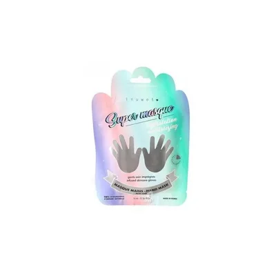 Masca hidratanta tip manusa pentru maini cu aloe vera, 16ml, Inuwet