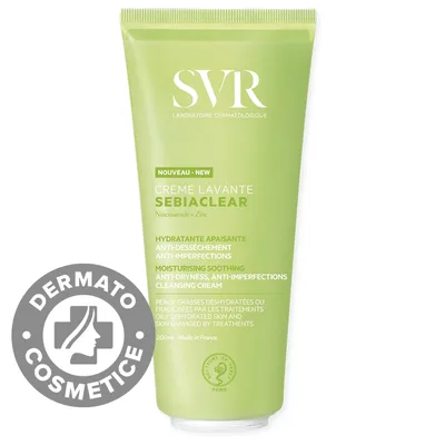 Crema de curatare cu clatire Sebiaclear, 400ml, SVR