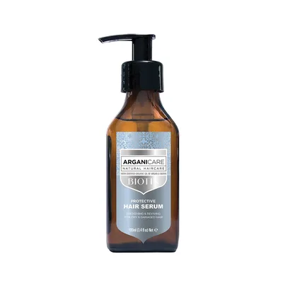 Ser protector cu biotina pentru par uscat sau deteriorat, 100ml, Arganicare