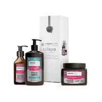 Set trio cu Colagen pentru revitalizarea si restructurarea parului, Arganicare