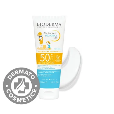 Lotiune cu protectie solara SPF 50+ pentru copii Photoderm Pediatrics, 200ml, Bioderma