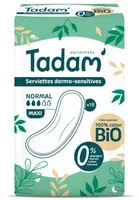 Absorbante BIO hipoalergenice Maxi Normal, 18 bucati, Tadam