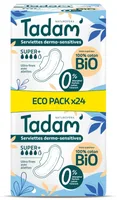 Absorbante BIO hipoalergenice Ultra Super+, 12 bucati, Tadam