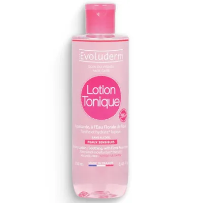 Lotiune tonica pentru ten sensibil, 500ml, Evoluderm