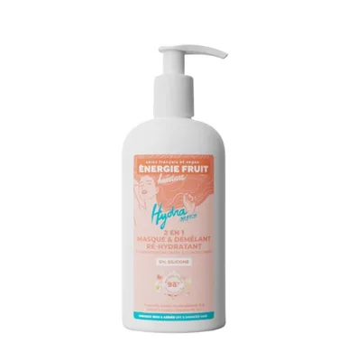 Masca balsam hidratanta 2 in 1 pentru par uscat cu Monoi si Uleiuri organice de Macadamia, 300ml, Energie Fruit