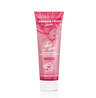 Sampon stralucire si protectie culoare cu Otet organic Zmeura si Flori de cires, 250ml, Energie Fruit