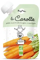 Piure cu morcovi 4-6 luni Bio, 120g, Popote