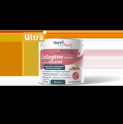 Collagen cu gust de caramel sarat Glowtan, 200g, Nuviline