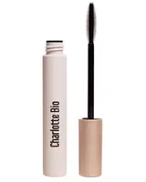 Mascara Bio pentru volum & alungire cu apa de trandafir, ulei de ricin si ceara Negru, 8ml, Charlotte Bio