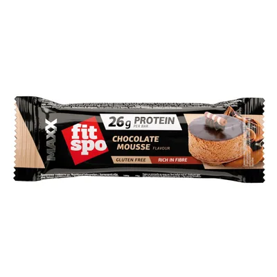 Baton proteic cu mousse de ciocolata Maxx, 75g, FitSpo