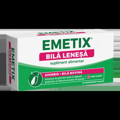 Emetix bila lenesa, 20 comprimate, Fiterman