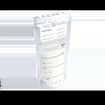 Pungi sterile pentru stocarea laptelui, 150ml x 20 bucati, Canpol babies