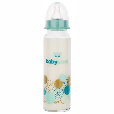 Biberon din sticla 44105, 250ml, Baby Nova
