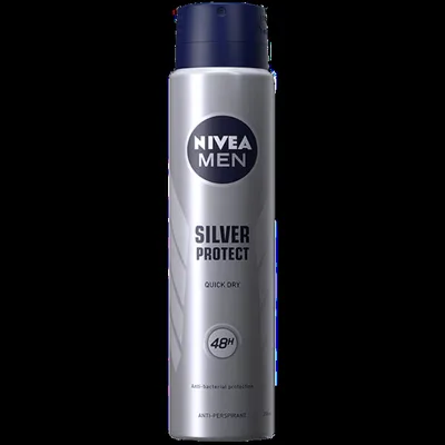 Deodorant spray pentru barbati Silver Protect, 250ml, Nivea