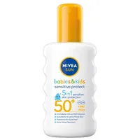 Spray pentru copii cu protectie solara SPF 50+ Sun Sensitive Protect, 200ml, Nivea