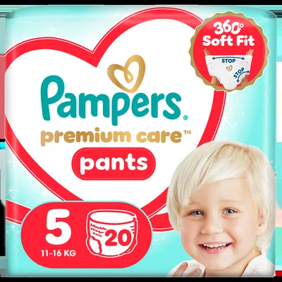 Scutece-chilotel Premium Care Nr.5 12-17 Kg, 20 bucati, Pampers