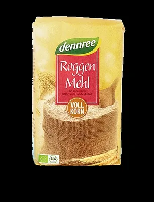Faina integrala de secara eco, 1kg, Dennree