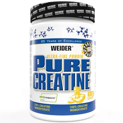 Creatina monohidrata fara aroma Pure Creatine, 250g, Weider